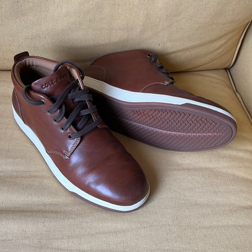 Cole Haan Midcut Leather Boot/Shoe (Never Worn)